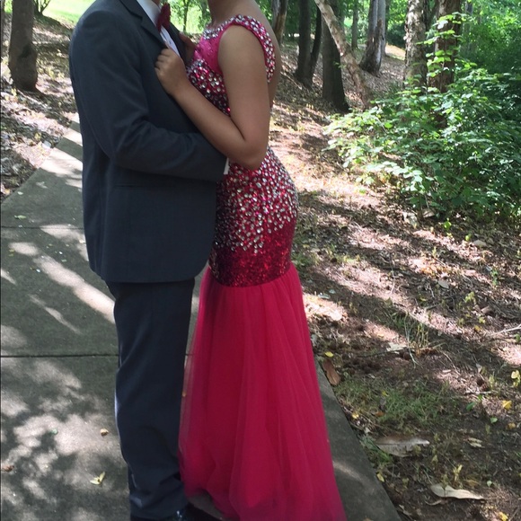 Pink Prom Dress - Picture 3 of 4